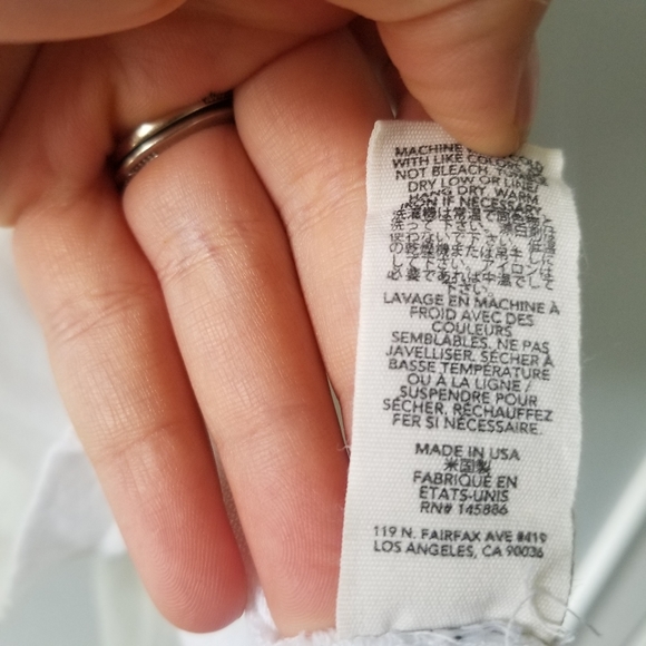 The Great The Ruffle Tee White size 1 - Picture 11 of 14